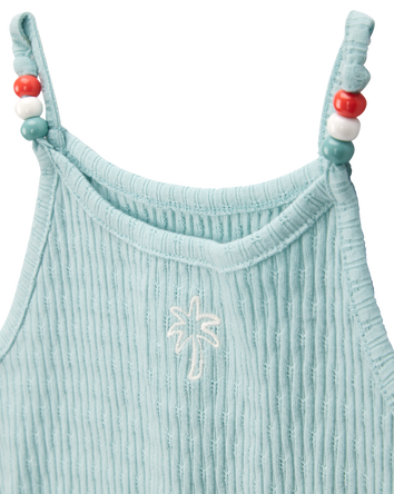 Toddler Girl Ribbed Tank Top, 