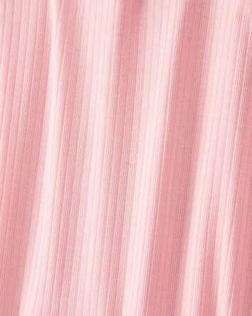 Toddler Girl Solid PurelySoft 2-Piece Pajamas - Pink, 