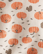 Baby Organic Cotton Set in Harvest Pumpkins, image 2 of 5 slides