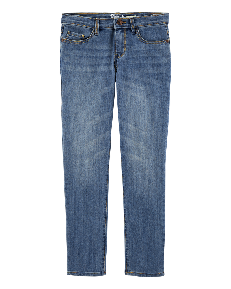 Kid Medium Wash Skinny-Leg Jeans, image 1 of 4 slides
