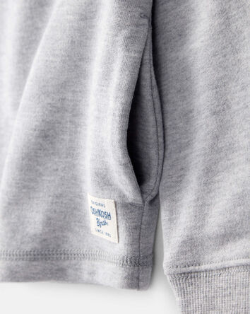 Toddler Boy Long-Sleeve Hoodie - Grey, 