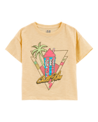 Kid Icee Graphic Tee - Yellow, image 1 of 3 slides