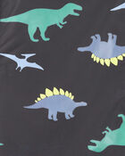 Dinosaur Color Changing Rain Jacket - Grey, image 5 of 6 slides
