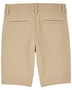 Kid 2-Pack Stretch  Uniform Chino Shorts, image 5 of 5 slides