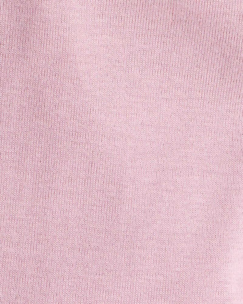 Baby Girl 2-Pack 100% Cotton Pull-On Pants - Blue/Pink, image 5 of 6 slides