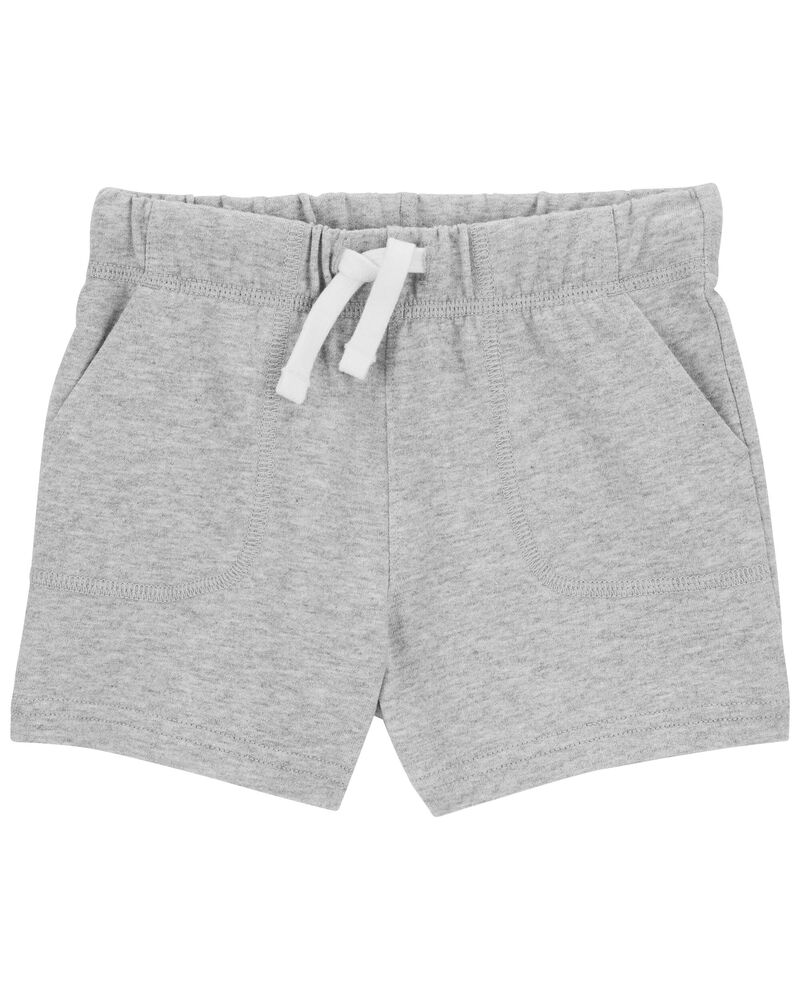 Baby Pull-On Cotton Shorts, image 1 of 2 slides