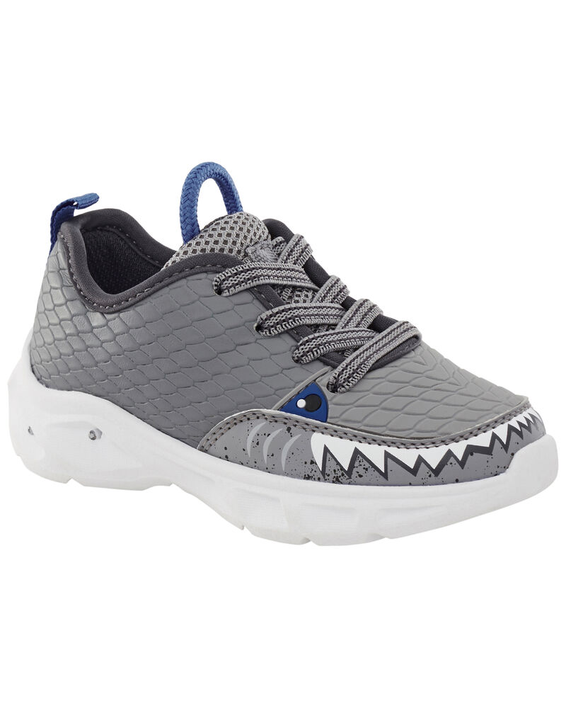 Toddler Shark Light-Up Sneakers, image 2 of 8 slides