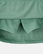 Girls Knit Active Skort - Green, image 2 of 5 slides
