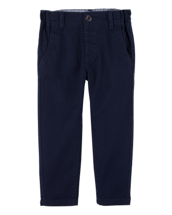 Toddler Slim Tapered Chino Pants - Navy, 