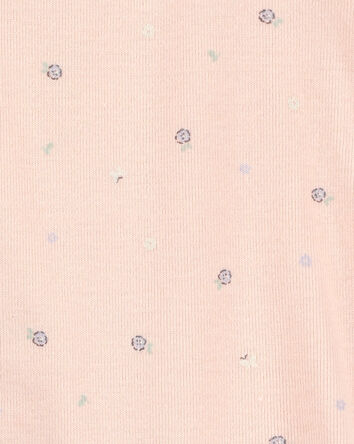 Baby 3-Piece Chambray Outfit Set - Chambray/Pink, 