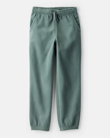 Boys Fleece Joggers - Green, 