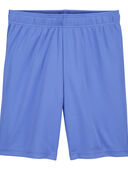 Blue - Kid Athletic Mesh Shorts
