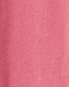 Kid French Terry Drawstring Pants - Pink, image 3 of 4 slides