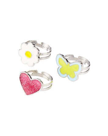 3-Pack Icon Rings, 