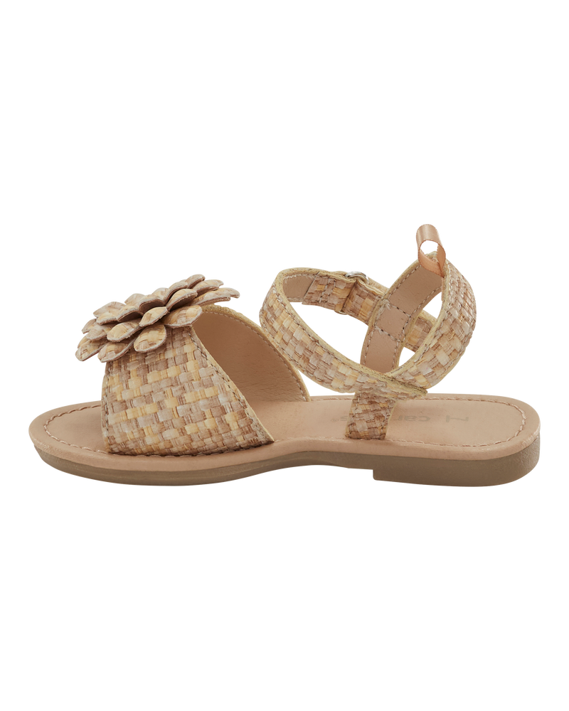 Toddler Casual Sandals - Tan, image 6 of 7 slides