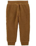 Toddler Pull-On Sherpa Pants, image 2 of 4 slides