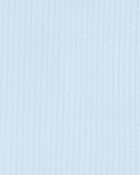 Baby Solid PurelySoft Footie 1-Piece Pajamas - Blue, image 3 of 5 slides