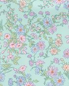 Kid 1-Piece Floral Print Swim Rashguard, image 3 of 4 slides