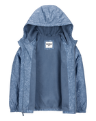 Boys Fleece-Lined Midweight Jacket - Blue, image 2 of 3 slides