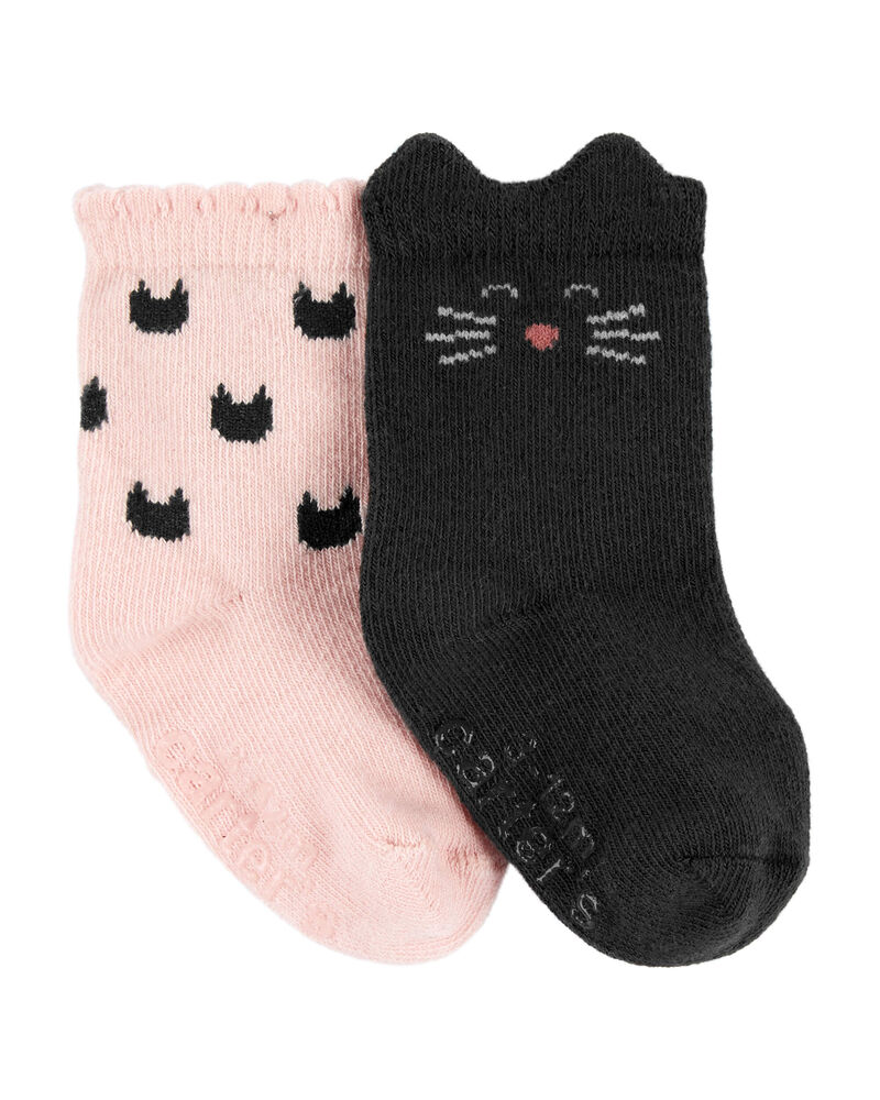 Baby Halloween Cat Booties, image 1 of 2 slides