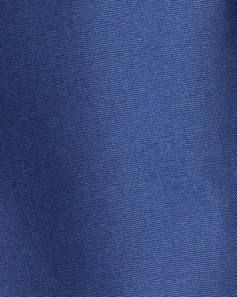 Baby Boy Cotton Pull-On Fashion Pants - Navy, image 3 of 4 slides
