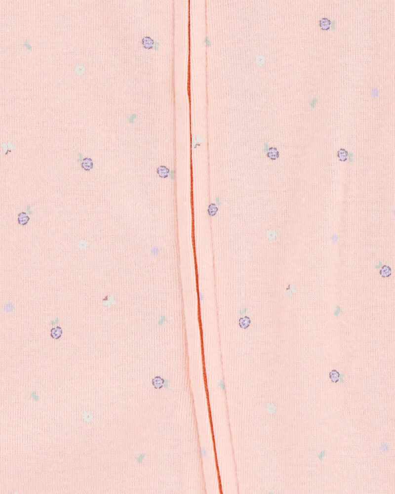Baby 2-Pack Print 2-Way Zip Cotton Sleep & Play Pajamas, image 2 of 5 slides