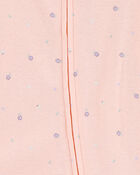 Baby 2-Pack Print 2-Way Zip Cotton Sleep & Play Pajamas, image 2 of 5 slides