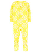 Toddler 2-Pack 100% Snug Fit Cotton 1-Piece Footie Pajamas, image 3 of 5 slides