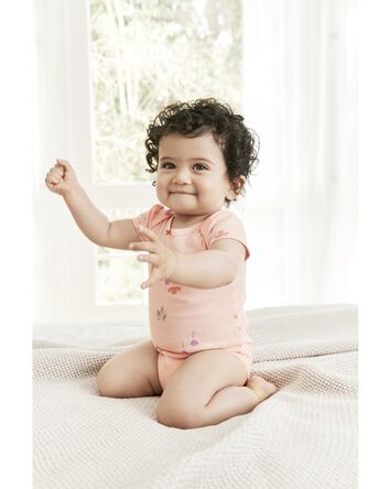 5-Pack Short-Sleeve Original Bodysuits, 