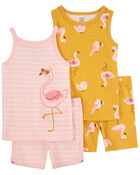 Toddler 4-Piece Pajamas, image 1 of 3 slides