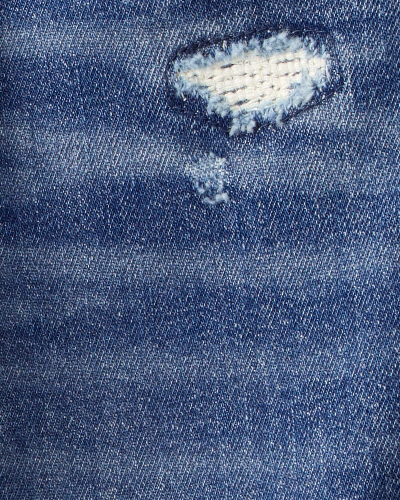 Toddler Boy Mid-Rise Distressed Denim Jeans - Blue, image 3 of 4 slides