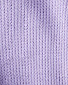 Baby Girl Paint Print PurelySoft Long-Sleeve Multipack Bodysuits - White/Purple, image 4 of 7 slides