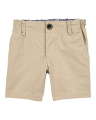 Baby Stretch Chino Shorts, image 1 of 4 slides