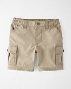 Toddler Organic Cotton Cargo Shorts, image 1 of 4 slides
