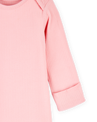 Baby Girl 2-Pack PurelySoft Sleeper Gowns - Pink, image 2 of 7 slides