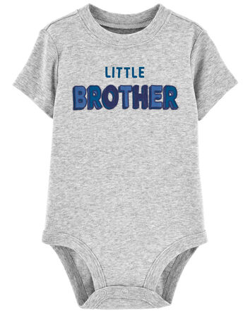 Baby Little Brother Bodysuit, 