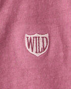 Boys Wild Cotton Short-Sleeve Tee - Red, image 3 of 4 slides