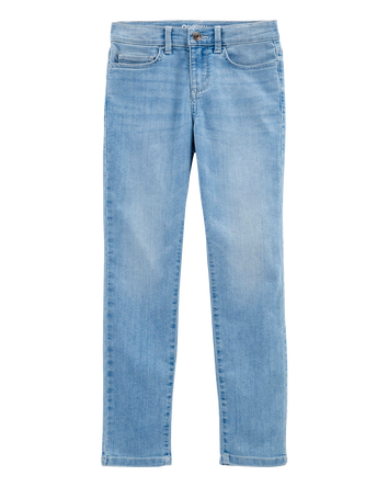 Kid Light Blue Wash Super Skinny-Leg Jeans, 