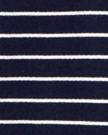 Baby Striped French Terry Jumpsuit, 