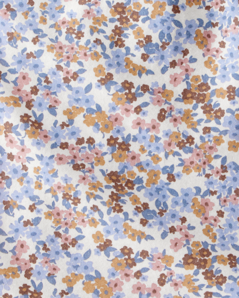 Baby Floral Short-Sleeve Bodysuit, image 2 of 3 slides