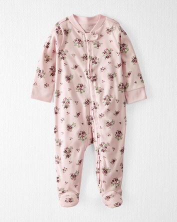 Organic Cotton Sleep & Play in Wildberry Bouquet , 