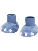 Blue - Baby Dinosaur Soft Slippers
