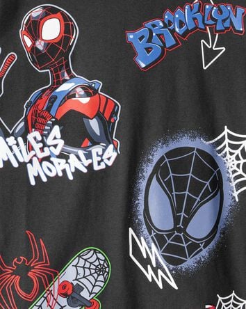 Kid Marvel™ Spider-Man Miles Morales Short-Sleeve Graphic Tee - Black, 
