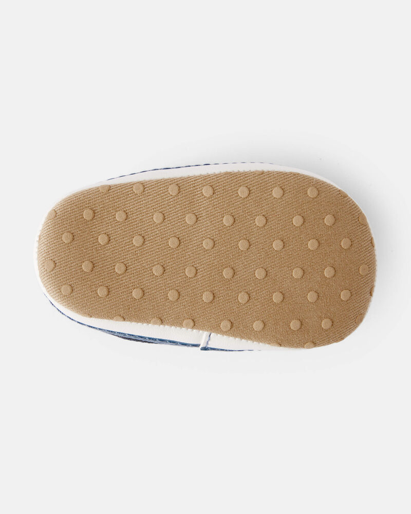 Baby Boy Corduroy Boat Shoes - Blue, image 5 of 6 slides