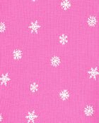Toddler Girl 4-Piece Winter Print Cotton Blend Pajamas, image 3 of 4 slides