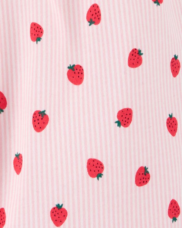 Pink Baby Strawberry Romper | carters.com