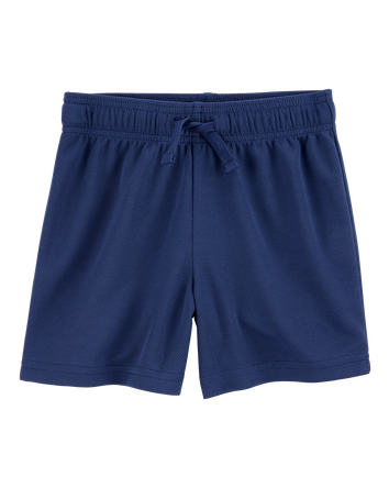 Toddler Boy Active Mesh Shorts - Navy, 