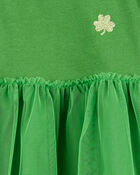 2-Piece St. Patrick's Day Top & Legging Set, image 2 of 3 slides