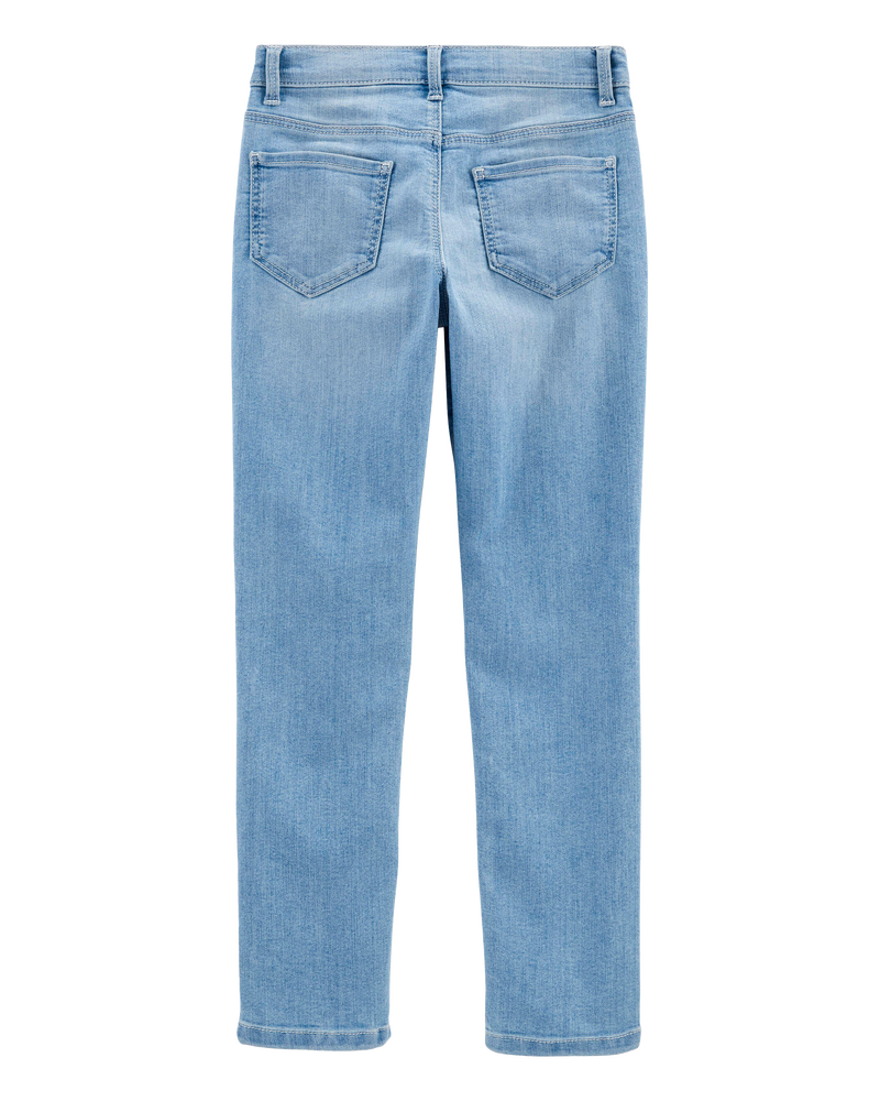 Kid Light Blue Wash Super Skinny-Leg Jeans, image 2 of 5 slides