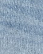 Kid Eyelet Hem Iconic Denim Short - Brit Wash, image 3 of 5 slides